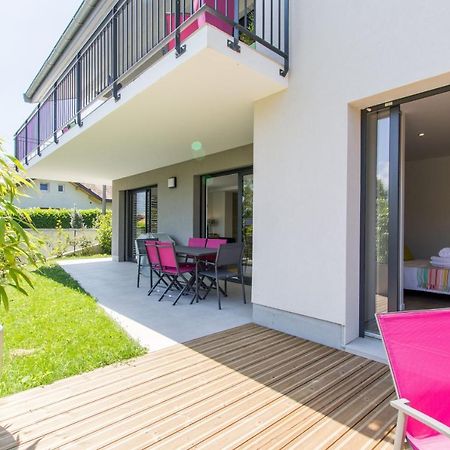 L'Appartement Jardin Avec Vue Montagnes Sévrier エクステリア 写真