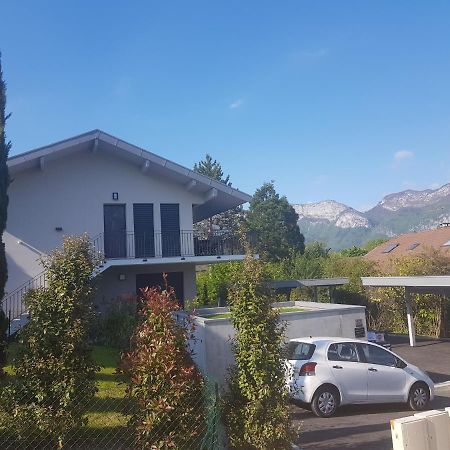 L'Appartement Jardin Avec Vue Montagnes Sévrier エクステリア 写真